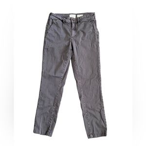 CHINO by Anthropologie Pants Gray Womens 27 Relaxed